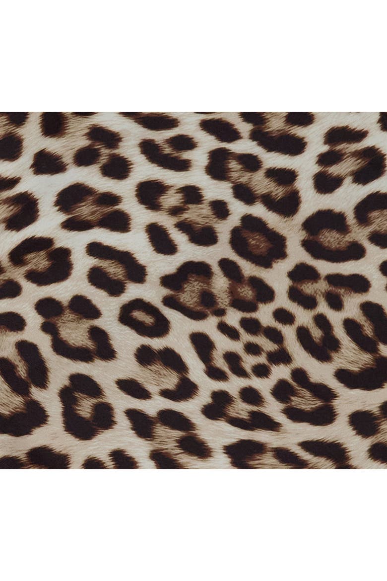 Leopard Mens Tailored Swim Short, Alternate, color, LEOPARD BROWN