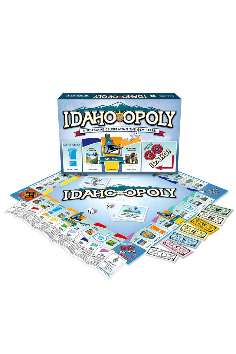 Idahoopoly Monopoly Board Game, Alternate, color, Multicolored
