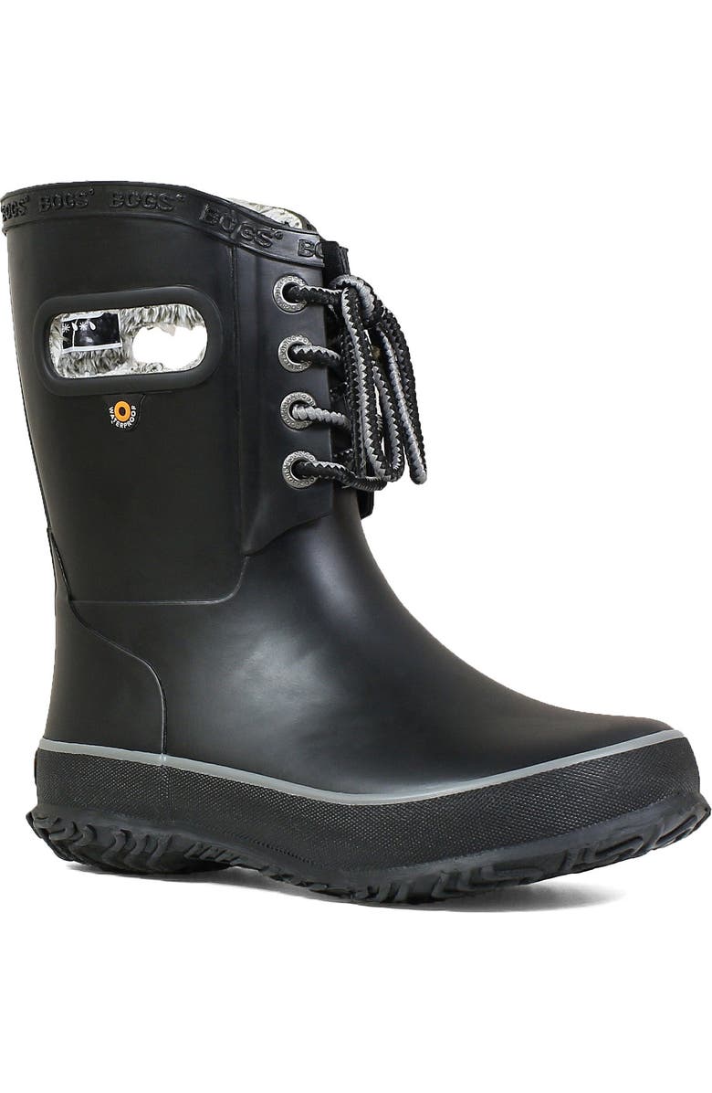 Bogs Amanda Insulated Faux Fur Waterproof Boot, Main, color,