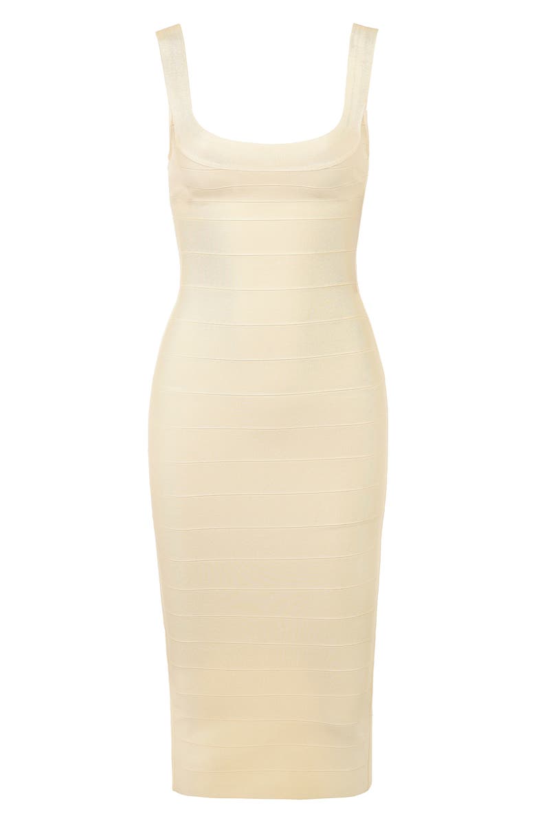 HOUSE OF CB The OG Bandage Midi Dress, Alternate, color, Vanilla