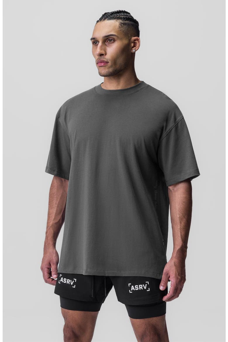 Supima Oversized Tee, Alternate, color, Space Grey
