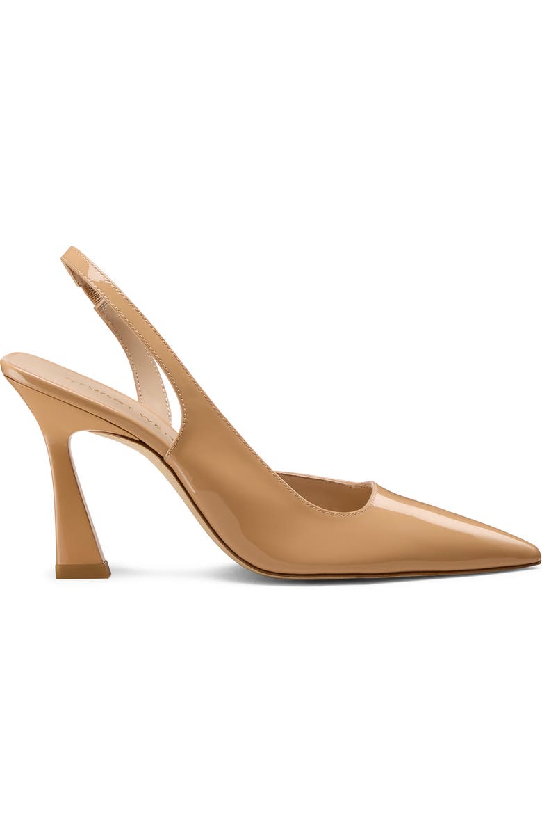 Stuart Weitzman Vinnie 85 d'Orsay Slingback Pump, Alternate, color, Adobe