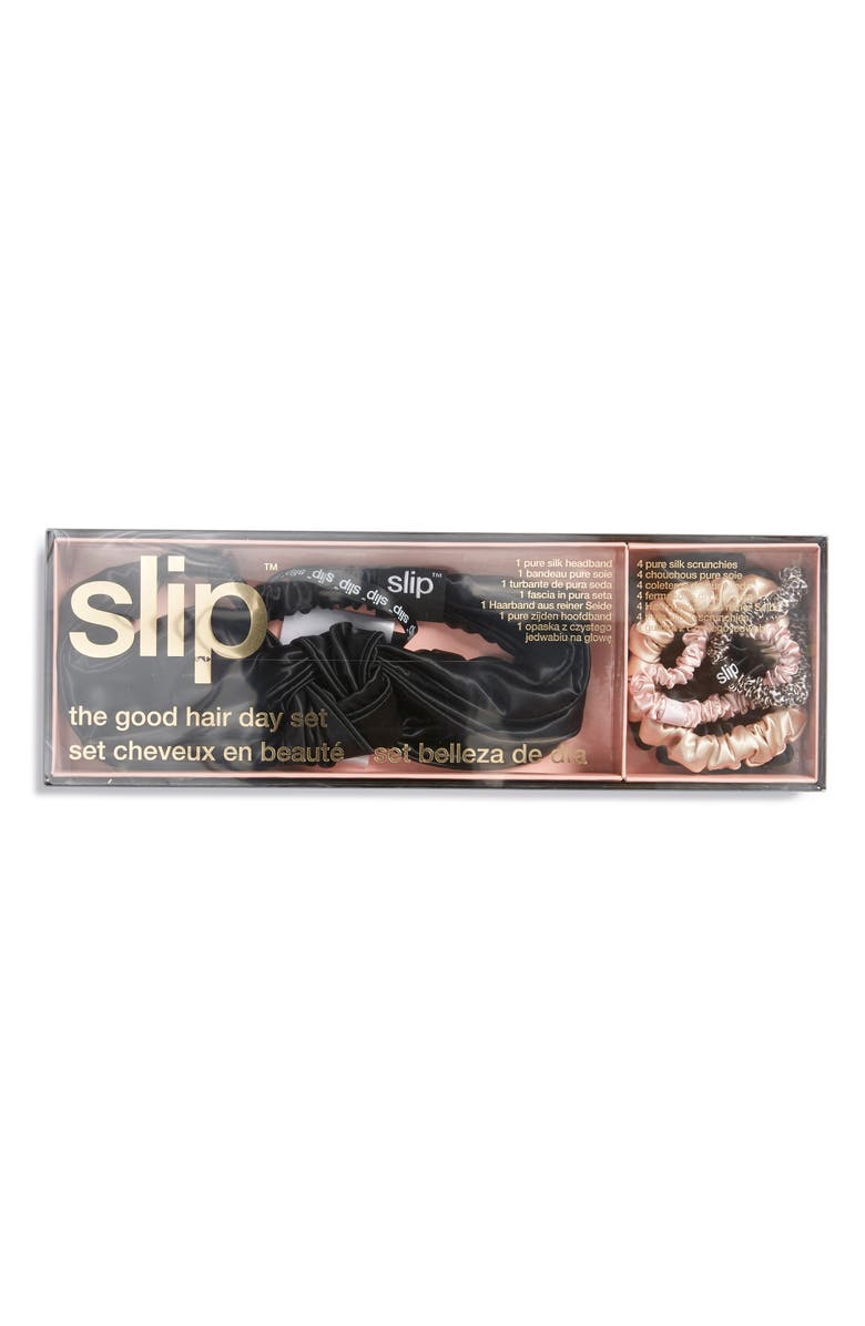 slip <sup>™</sup> for beauty sleep Good Hair Day Hair Tie & Headband Set, Alternate, color, 