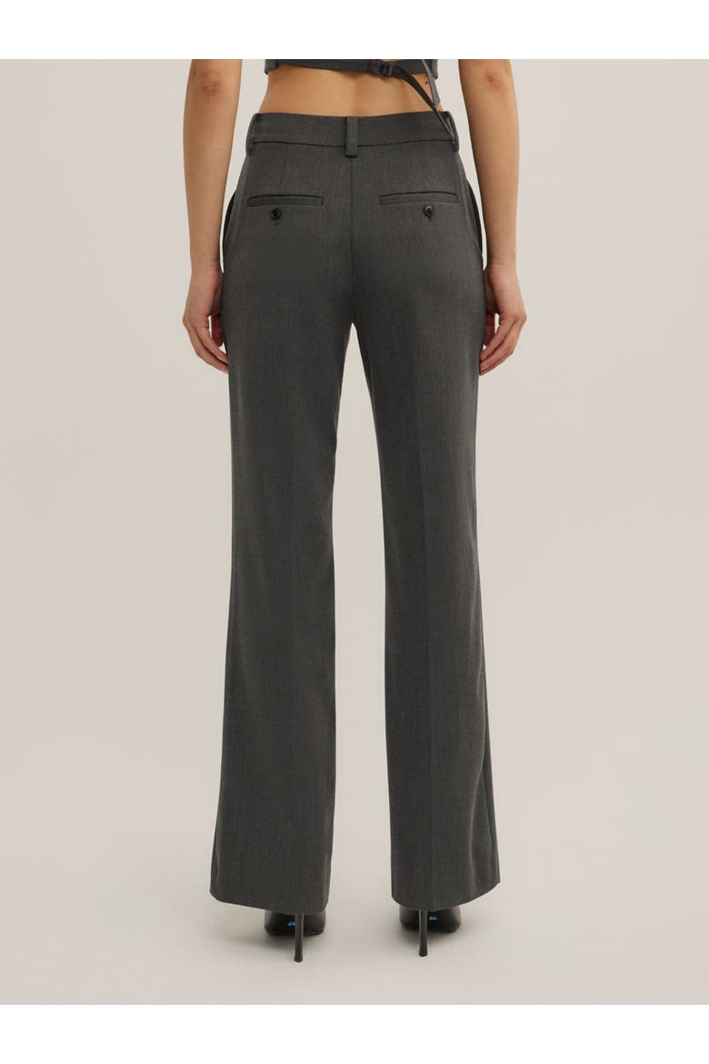Tailored Trousers, Alternate, color, Charcoal