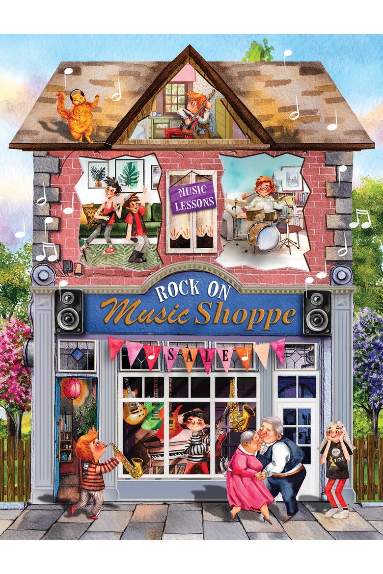 Music House 500 piece Jigsaw Puzzle for Adults, Alternate, color, Multicolor