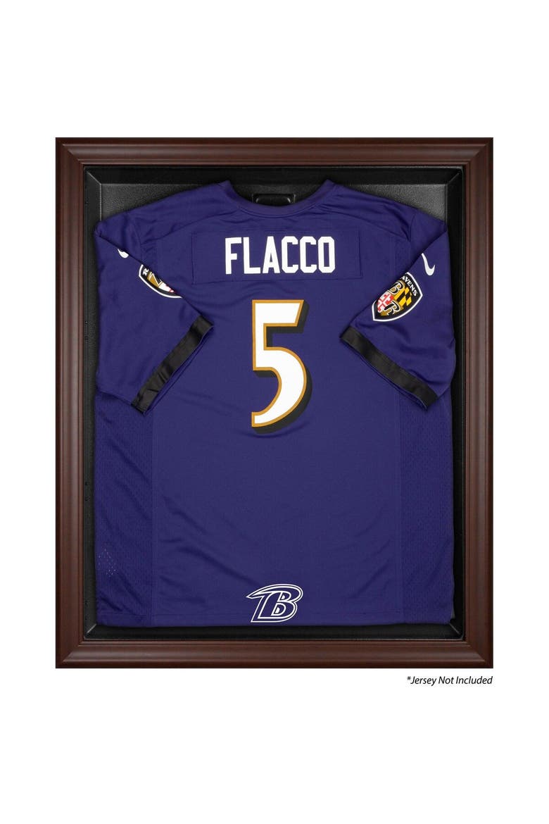 Baltimore Ravens Brown Framed Logo Jersey Display Case, Main, color, Brown