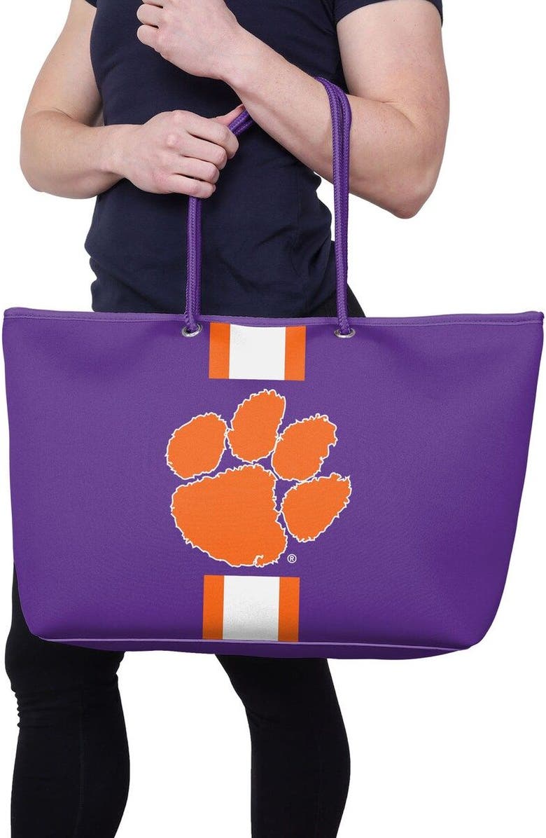 FOCO Clemson Tigers Tote Bag, Alternate, color,