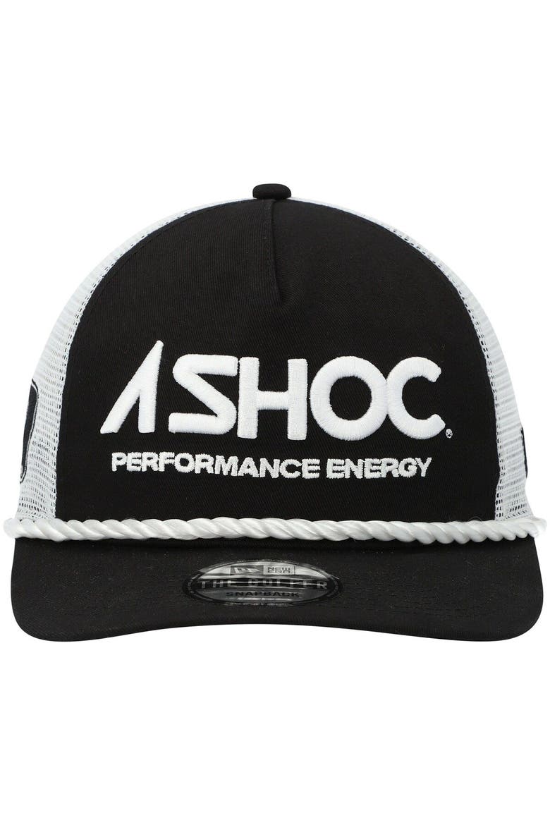 Men's New Era Black/White Chase Elliott Golfer Snapback Hat, Alternate, color, Black