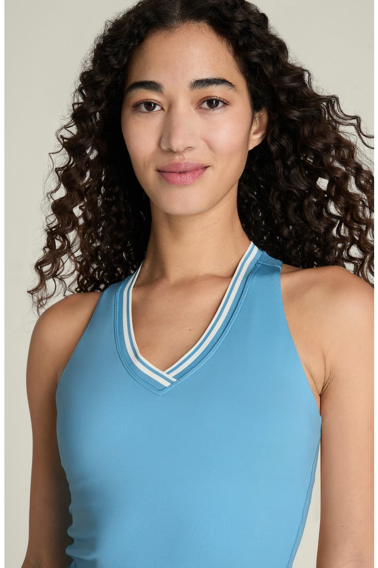 Tiebreaker Performance Dress, Alternate, color, NORSE BLUE
