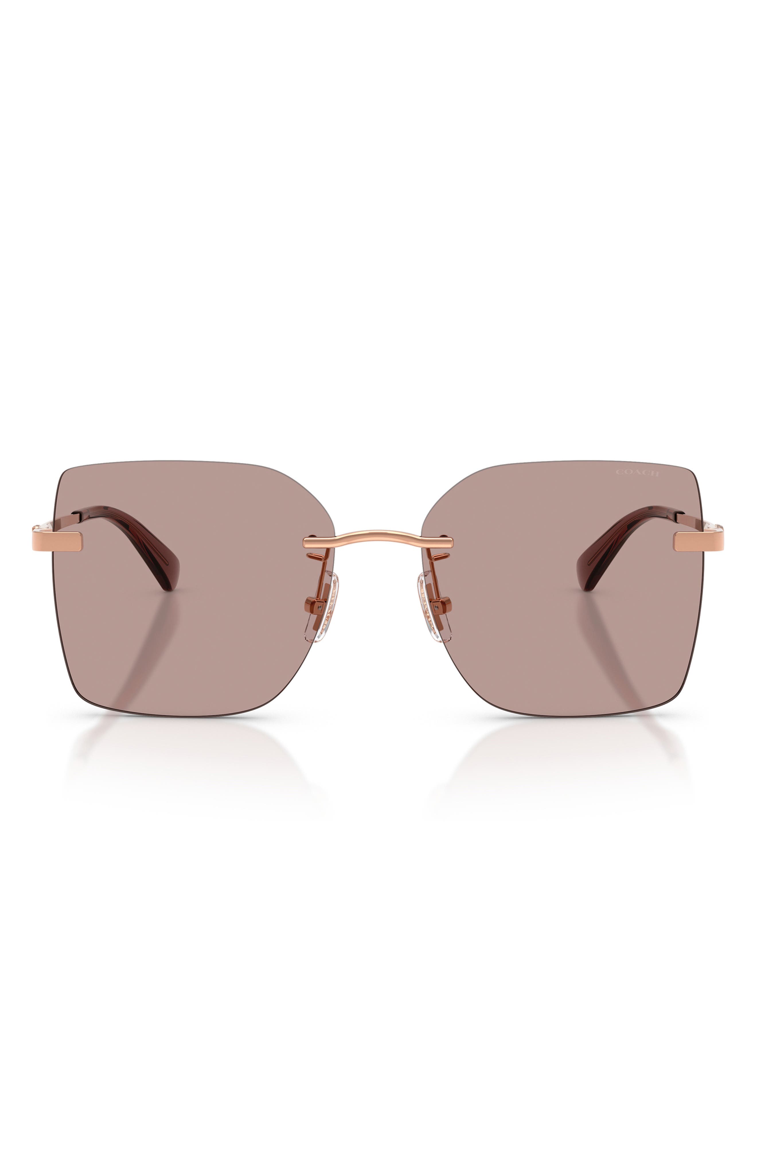 SHINY ROSE GOLD / PURPLE SOLID