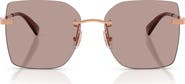 COACH 57mm Square Sunglasses