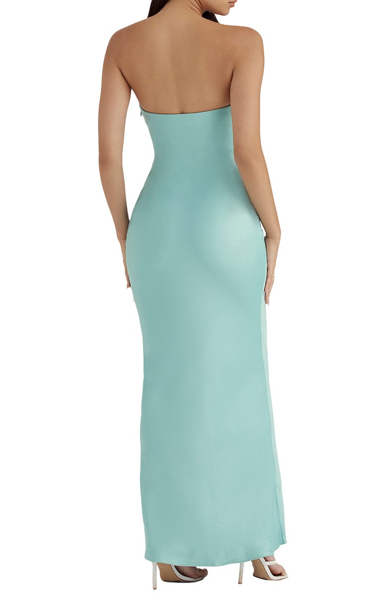 HOUSE OF CB Alette Strapless Trumpet Gown, Alternate, color, 