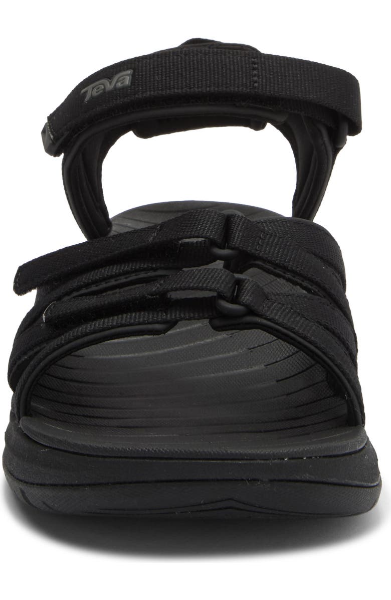 Teva Tirra Sport Hiking Sandal, Alternate, color, Black/ Black