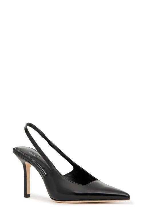 Paige Sienna Slingback Pointed Toe Pump In Black