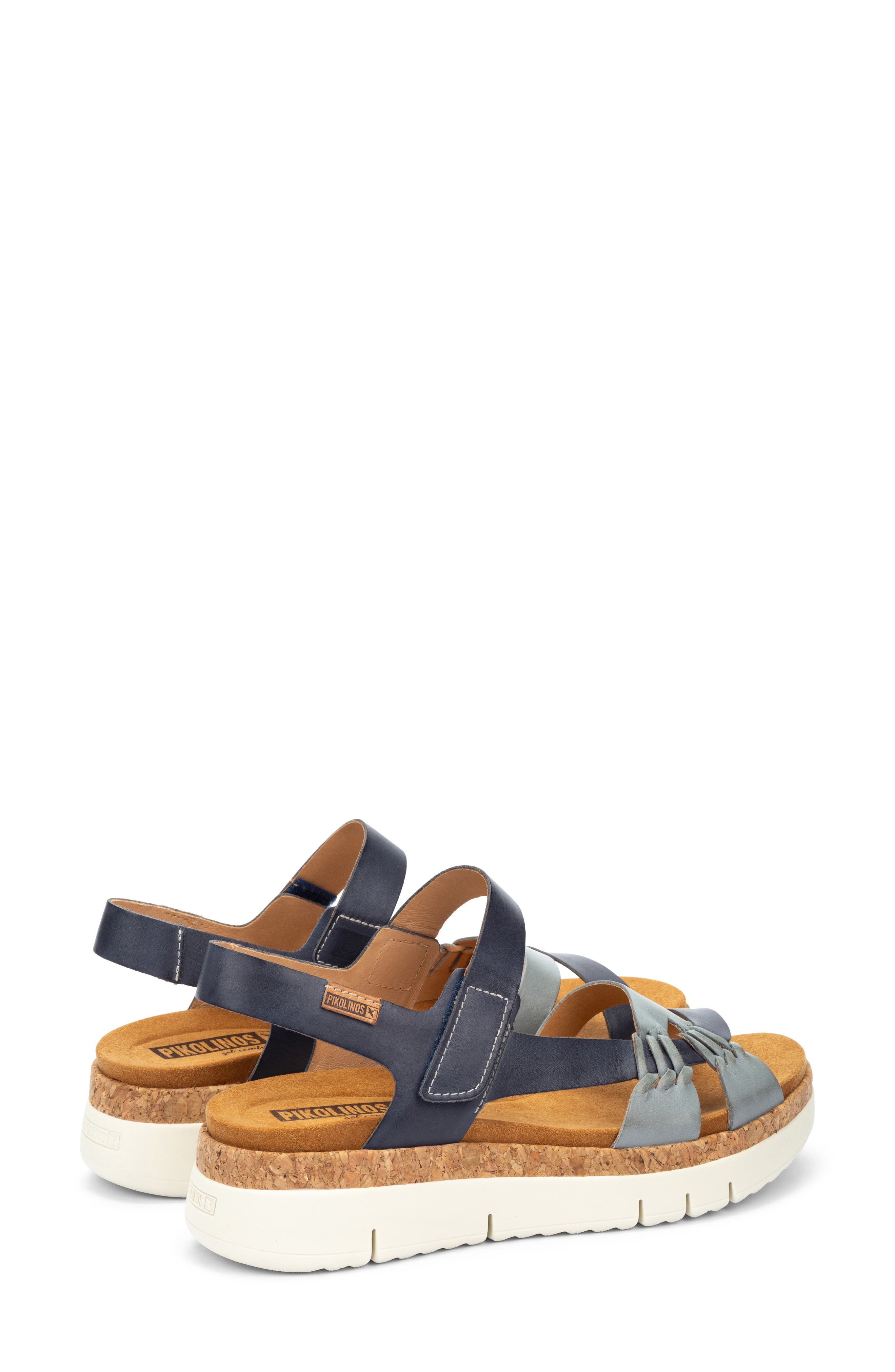 Palma Wedge Sandal, Alternate, color, DENIM