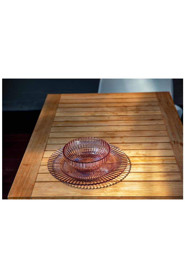 Archie Set of 4 Pink Cereal Bowls, Alternate, color, PINK