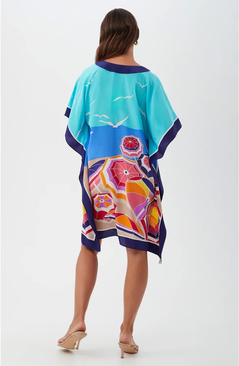 Trina Turk Theodora Caftan Dress, Alternate, color, Parapluie