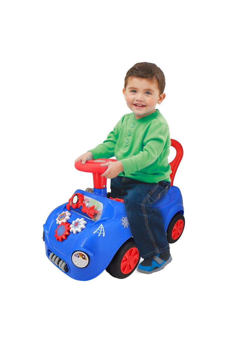 Spidey Web Racer Lights N' Sounds Rideon, Alternate, color, Multicolored