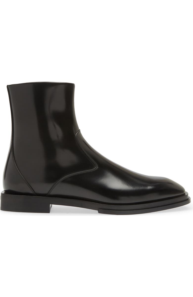 McQueen Slash Chelsea Boot, Alternate, color,