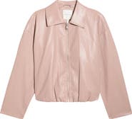 Avec Les Filles Faux Leather Jacket