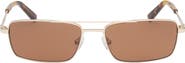 ABERCROMBIE & FITCH 57mm Square Sunglasses