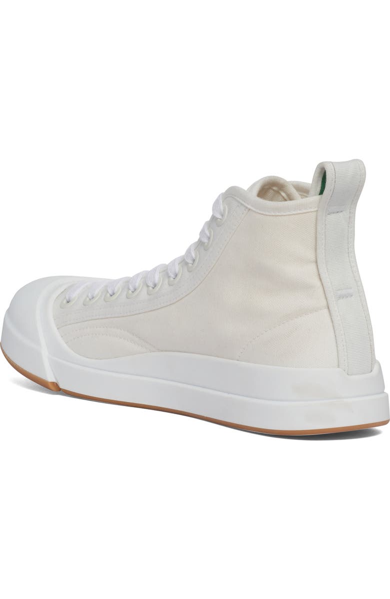 Bottega Veneta Vulcan High Top Sneaker, Alternate, color, 9122 Optic White