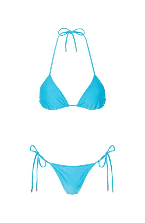 Sunkissed Le Triangle Swim Bottom In Turquesa