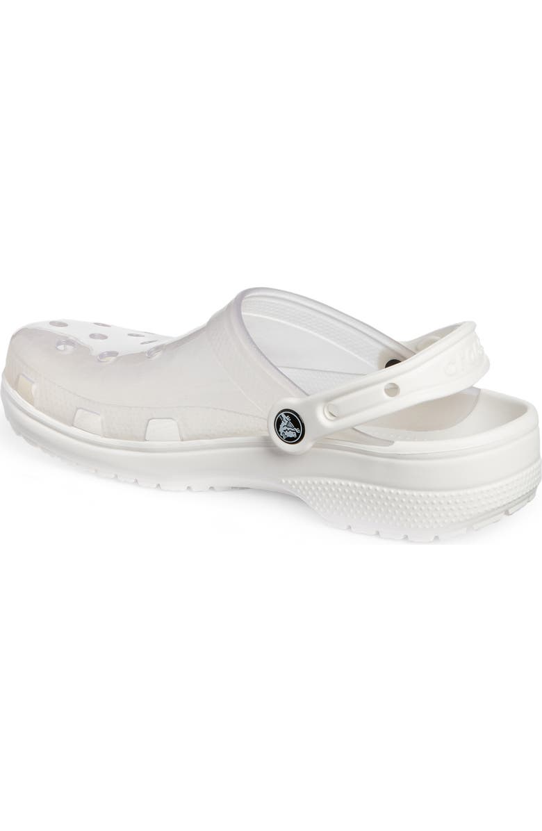 CROCS Translucent Waterproof Clog, Alternate, color,