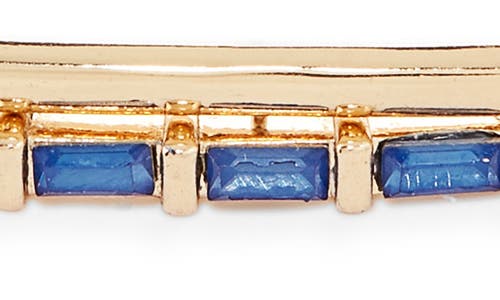 Nordstrom Rack Baguette Cut Bar Slider Bracelet In Gold