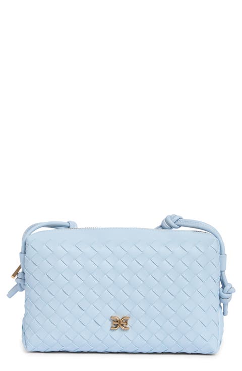 Margo Small Woven Crossbody Bag