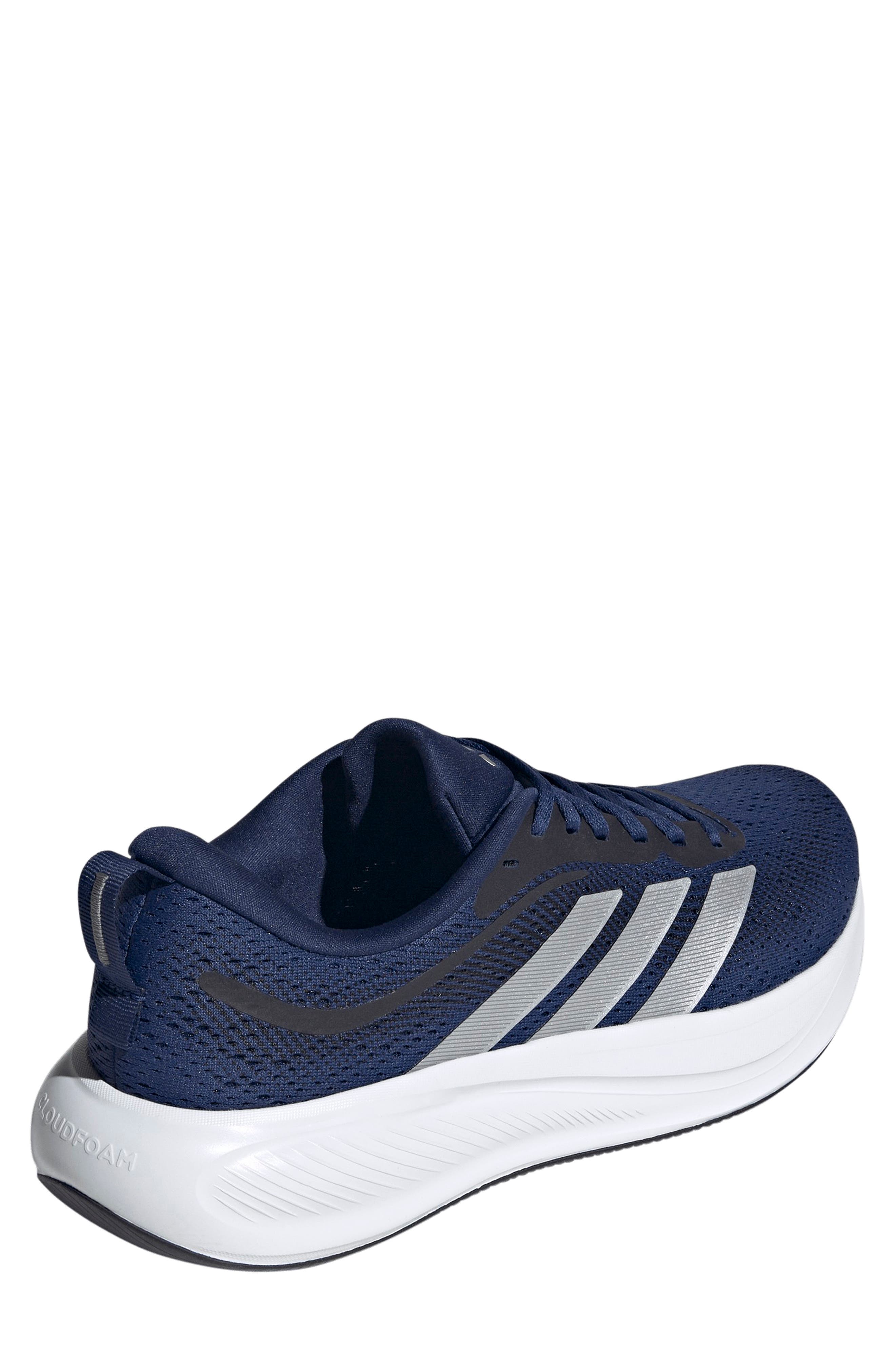 adidas Response Pace Running Shoe, Alternate, color, Dark Blue/ Matte Silver/ Black