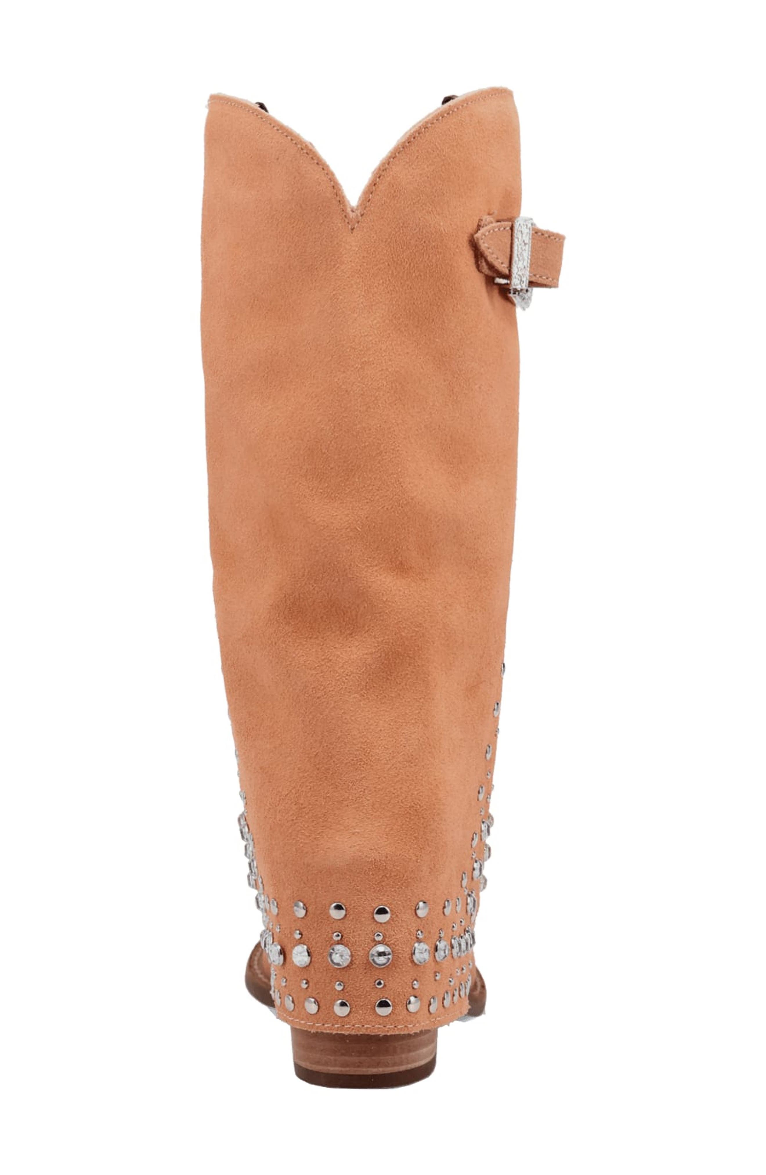 Howdy Honey Rhinestone Western Boot, Alternate, color, ORANGE