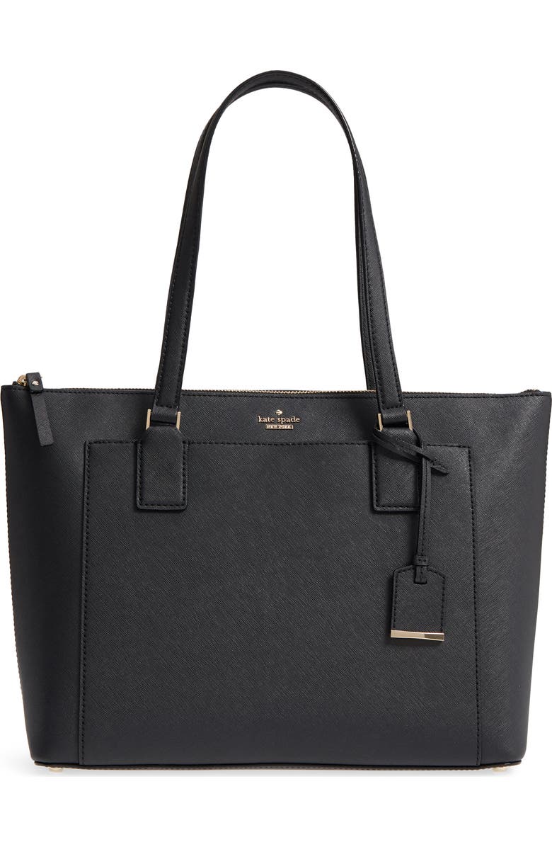 Kate Spade New York cameron street – audrey leather laptop tote, Main, color,