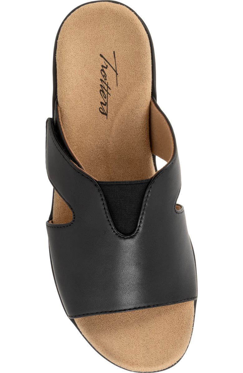 Trotters Roxine 2.0 Slide Sandal - Multiple Widths Available, Alternate, color, Black