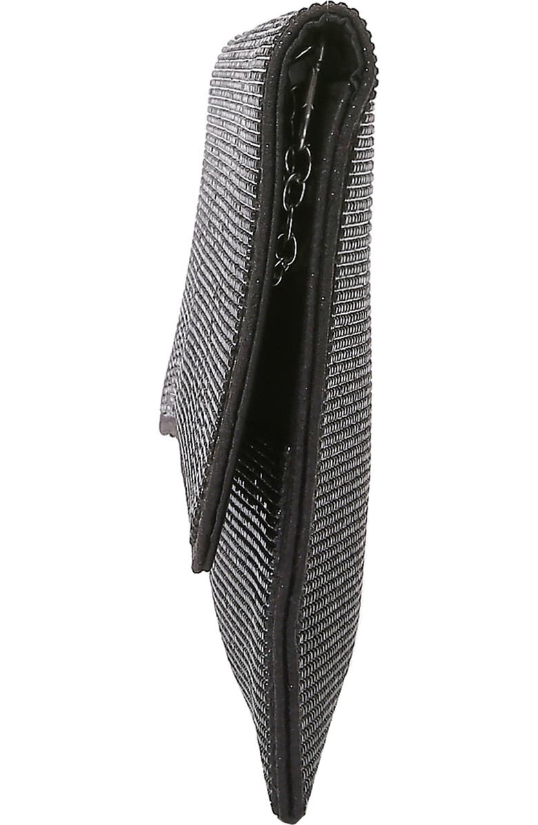 BERNESS Rhinestone Envelope Clutch, Alternate, color, Black