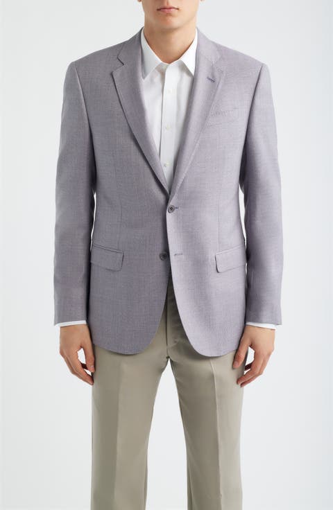 Light Purple Virgin Wool Sport Coat