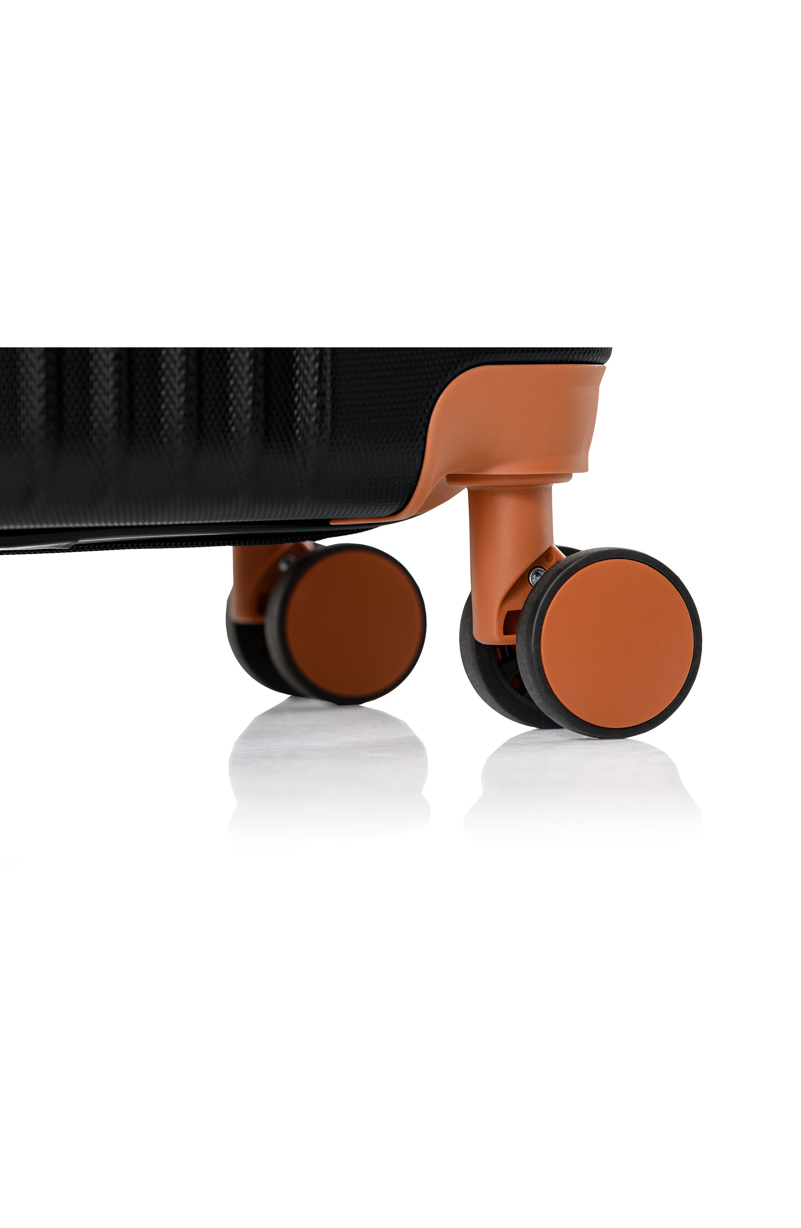 CHAMPS Vintage Carry-On Hardside Spinner, Alternate, color, Black