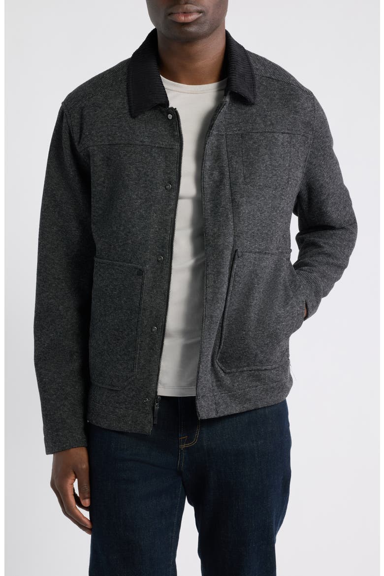 Mason Full Zip Jacket, Main, color, GREY