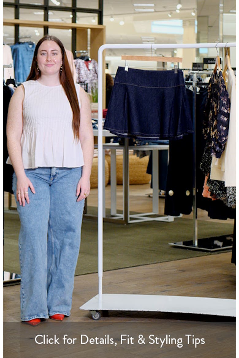 Lennon Denim Miniskirt video