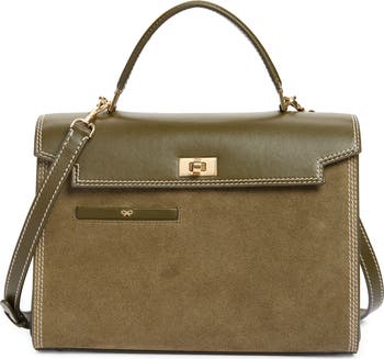 Anya Hindmarch Mortimer Suede Top Handle Bag | Nordstrom