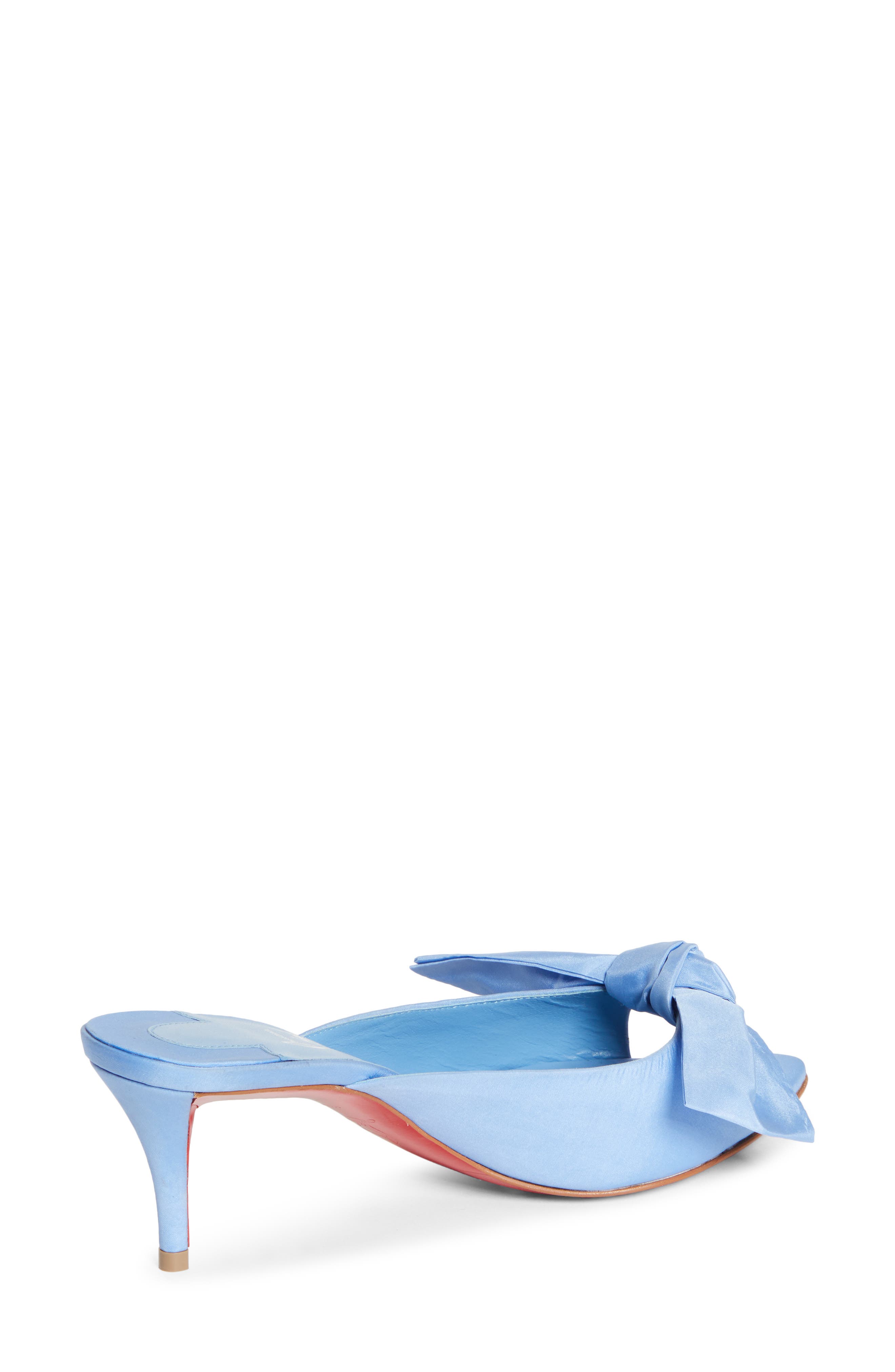Christian Louboutin Mulazee Slide Sandal, Alternate, color, Ceruleo/ Lin Ceruleo