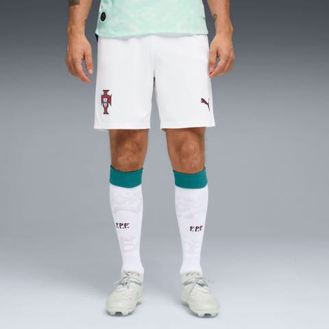 Men's Puma Turquoise Portugal National Team Replica Shorts