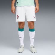 PUMA Men's Puma Turquoise Portugal National Team Replica Shorts