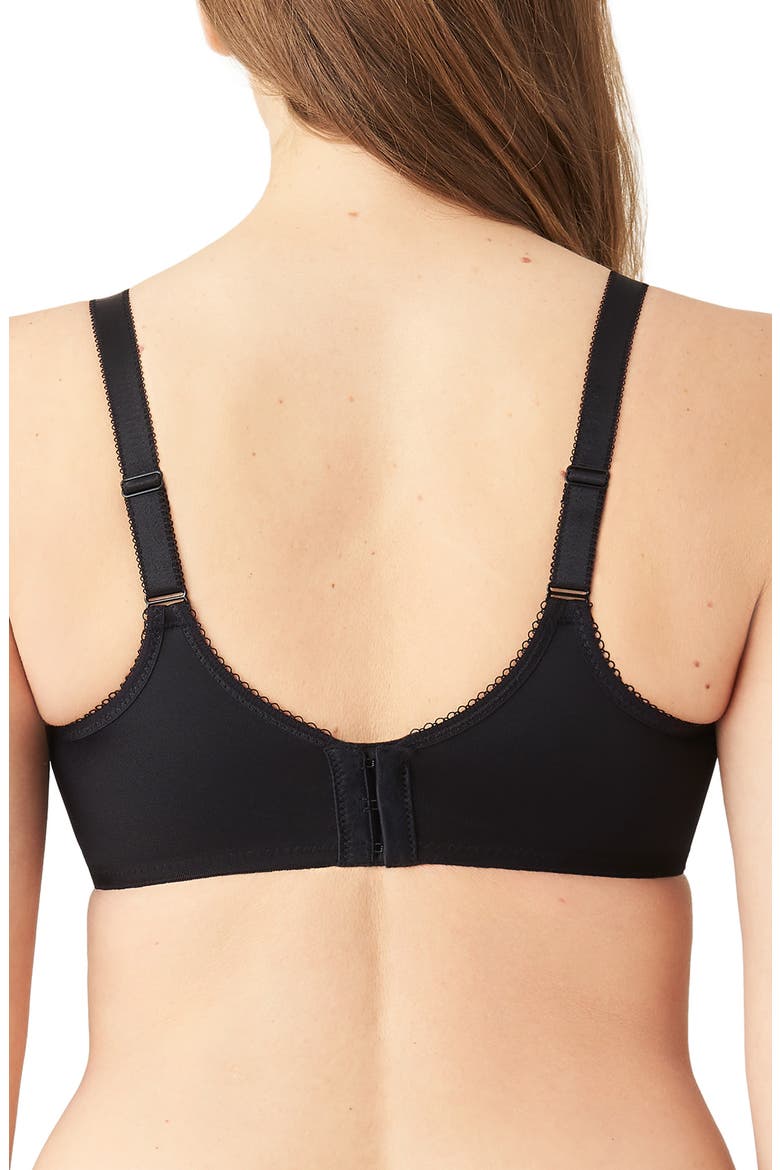 Basic Beauty Seamless Underwire Bra, Alternate, color, BLACK