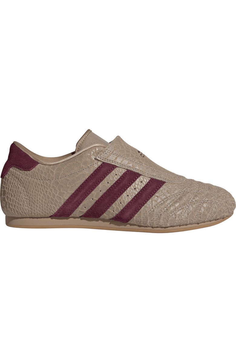 adidas Taekwondo Shoe, Alternate, color, Trace Khaki/ Maroon/ Gum 3