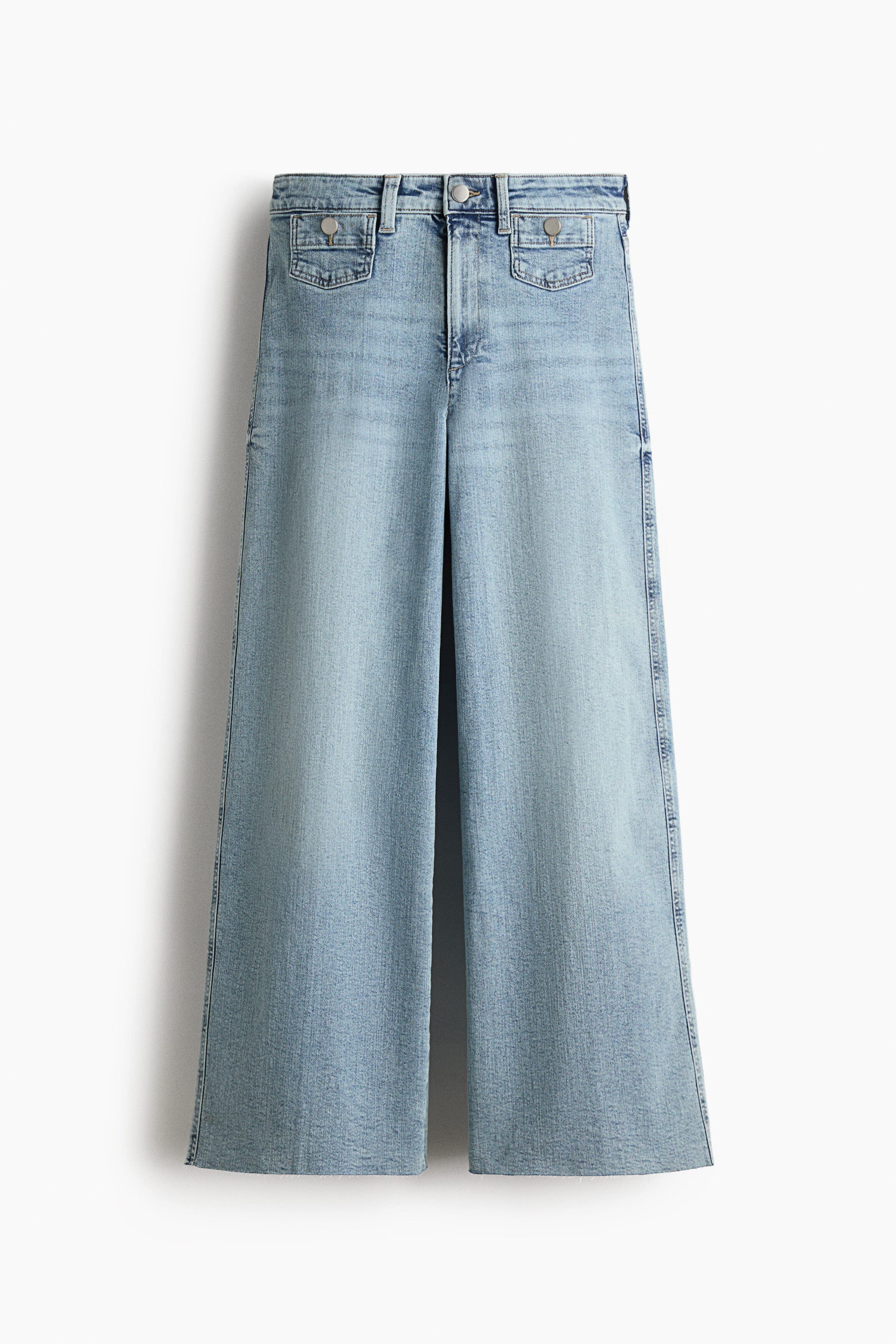 Wide High Waist Ankle Jeans - image 5