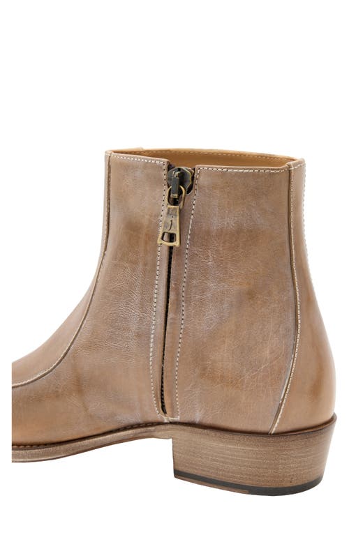 John Varvatos Ludlow Ankle Boot In Brown