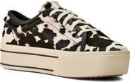 Ariat Skylar Croc Embossed Leather Sneaker