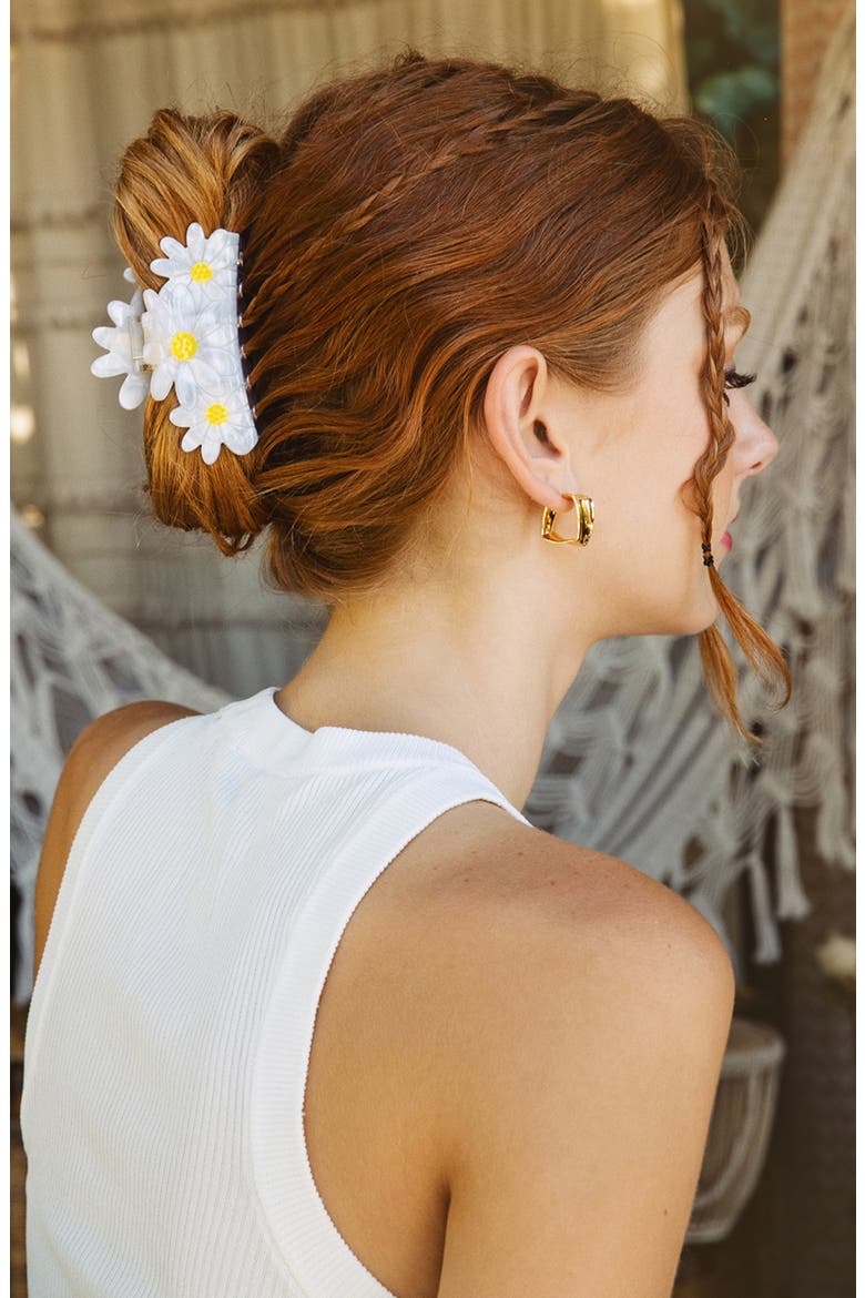 Pari Hoop Earrings, Alternate, color, GOLD