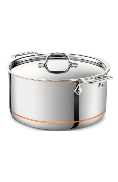 Copper Core 8-Quart Stockpot with Lid